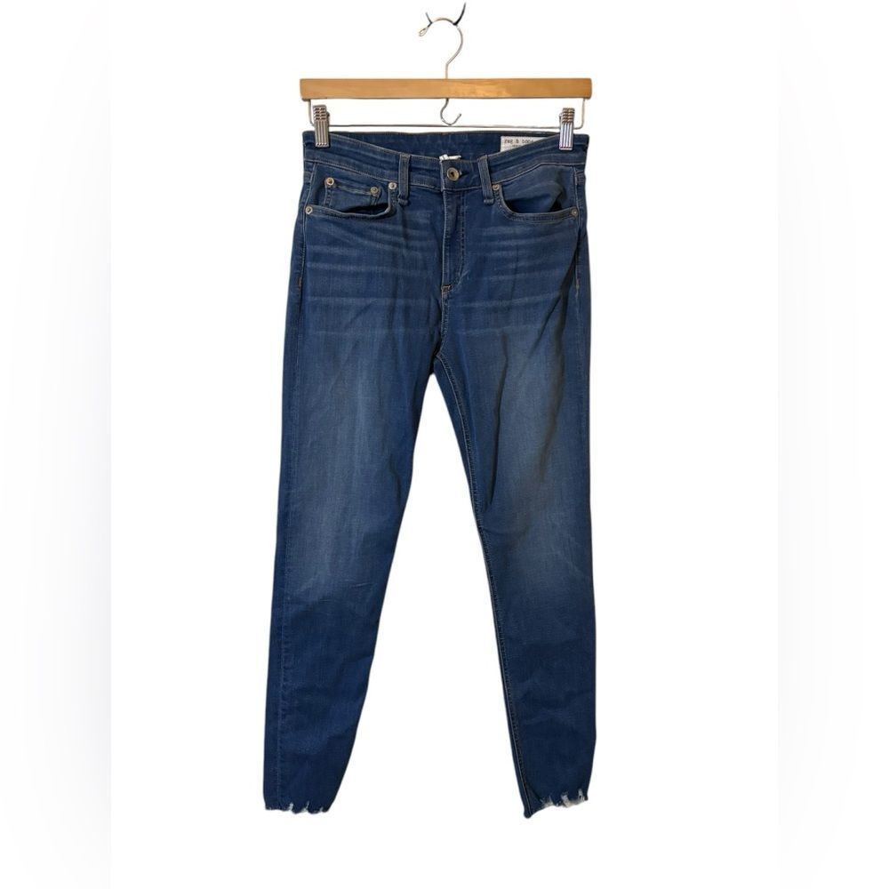 Rag & Bone | denim blue jeans 28 cate mid rise ankle skinny